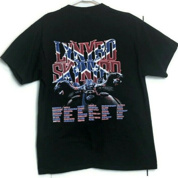 ZZ Top Lynyrd Skynyrd Concert Tour T Shirt - Picture 3 of 8